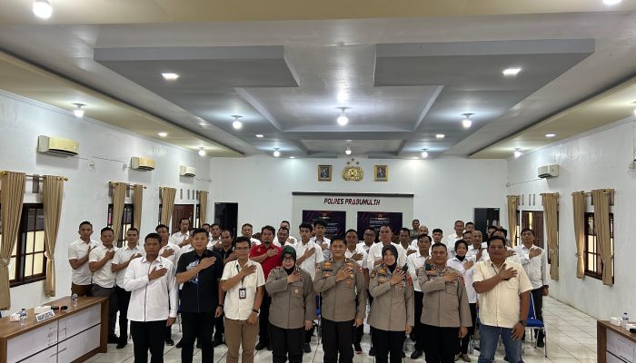 Polres Prabumulih Terima Kunjungan Tim Penelitian Puslitbang E-MP dan Ketahanan Pangan Polri