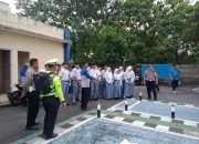 Satlantas Polresta Surakarta, Berikan Edukasi dalam Berlalu-lintas Bagi Pelajar Solo