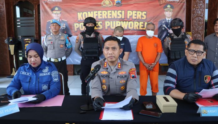 Polres Purworejo Ungkap Kasus Pencabulan Anak Sesama Jenis di Alun-Alun Kutoarjo, Tersangka Telah Mengincar Beberapa Korban