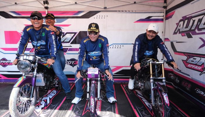 BAF Drag Race & Drag Bike Kejurda IMI Sumsel Putaran II Meriahkan HUT ke-69 Kabupaten Muba