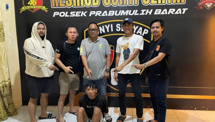 Tim Sunyi Senyap Amankan Tersangka Kasus Pencurian dengan Pemberatan