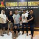 Tim Sunyi Senyap Amankan Tersangka Kasus Pencurian dengan Pemberatan