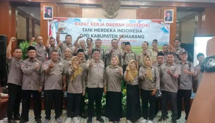 DPD Tani Merdeka Kabupaten Semarang Siap Sukseskan Rapimnas, Teguhkan Komitmen Wujudkan Swasembada Pangan Bersama Presiden Prabowo