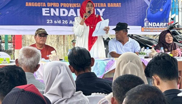Anggota DPRD Sumbar Sosialisasikan Perda Tentang Kepemudaan, Endarmy : Pemuda Merupakan Unsur Penting Pembangunan