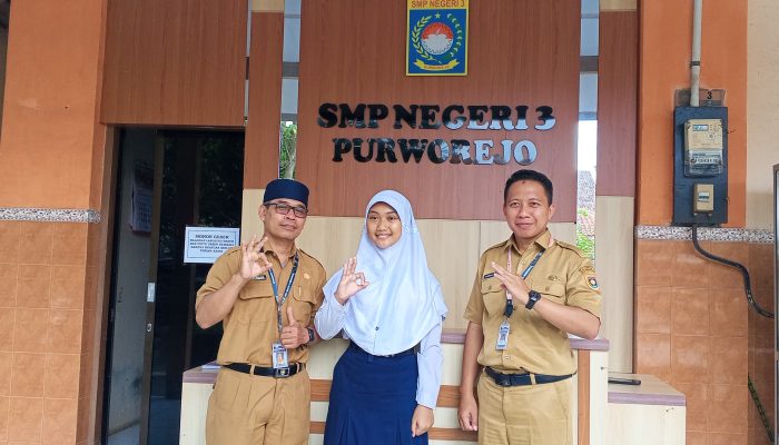 Edlyn Kans Aryanto Siswa Asal SMPN 3 Purworejo, Cetak Juara 1 Provinsi FLS3N Cabang Mendongeng