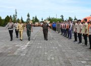 Kapolres Pimpin Apel Gelar Pasukan dan Peralatan Kesiapsiagaan Penanggulangan Bencana
