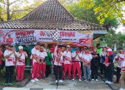Ribuan Warga Meriahkan Jalan Sehat HUT ke 80 RI di Demak