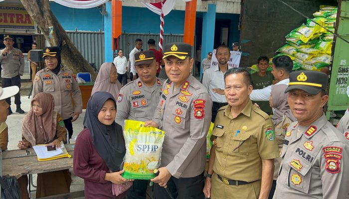 Polres Prabumulih Gelar Gerakan Pangan Murah, Dukung Stabilisasi Pasokan dan Harga Beras