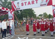 HUT RI Ke-80, Bupati Pali Asgianto Buka Langsung Lomba Gerak Jalan