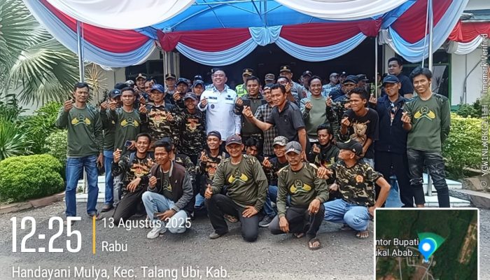Pemuda Panca Marga Gelar Aksi Damai Dikantor Bupati Pali