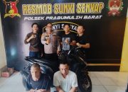 Tim Polsek Prabumulih Barat Ungkap Kasus Pencurian Kendaraan R2, 2 Pelaku Diringkus Serta Barang Bukti