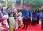 Wakil Walikota Prabumulih, Franky Nasril, S.Kom., M.M., Bagilkan Seragam Sekolah Gratis Kepada Siswa SD Negeri 50