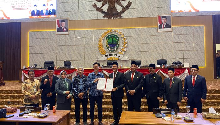 Rapat Paripurna, PT MHP Serah Terima Lahan dan Bagunan Setelah Dengarkan Pidato Kenegaraan Presiden RI ke 8