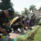 Kodim 0708 Purworejo Gelar Karya Bakti Pembersihan dan Pengecatan Monumen Jenderal Ahmad Yani