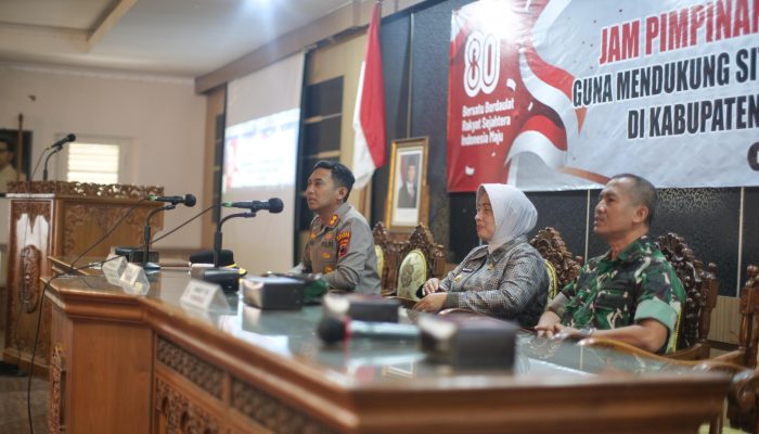 Polres Purworejo Gelar Apel Tiga Pilar di Gedung Arahiwang
