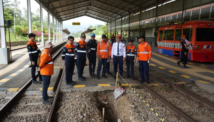 KAI Daop 5 Mitigasi Jalur Slawi – Purwokerto untuk Hadapi Musim Hujan