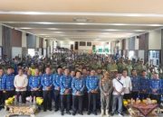 450 Anggota Linmas Terima Honor Triwulan : Wako Prabumulih Janjikan Umroh dan Jaminan Sosial