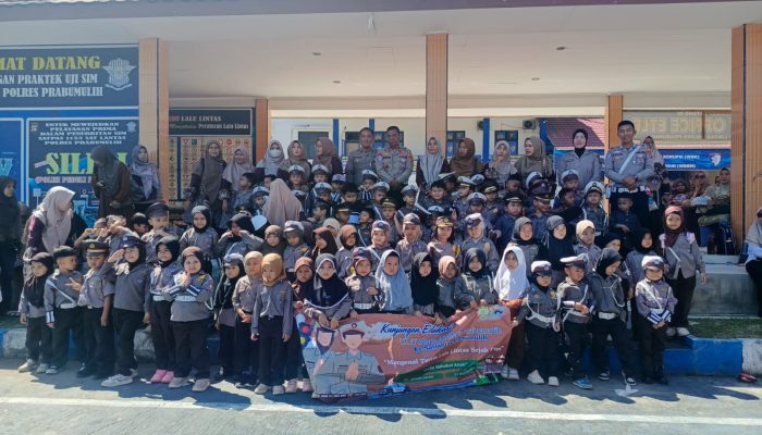 Polres Prabumulih Gelar Kegiatan Polsanak untuk Edukasi Keselamatan Berlalu Lintas