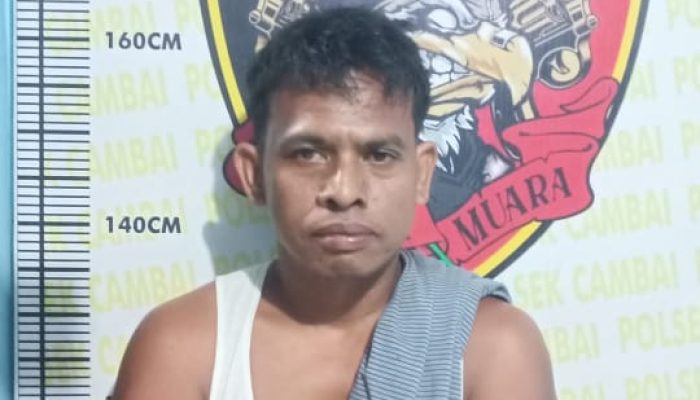 Resedivis Kasus Pencurian Kembali Beraksi, Keok Diamankan Tim Reskrim Polsek Cambai