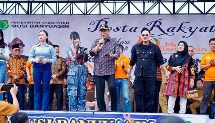 Bupati Toha Tunjukkan Cinta untuk Warga di HUT ke-69 Muba