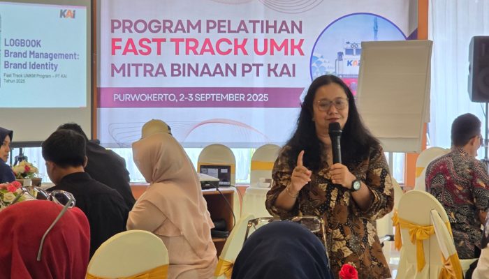 PT KAI Gelar Pelatihan Fast Track UMKM di Banyumas
