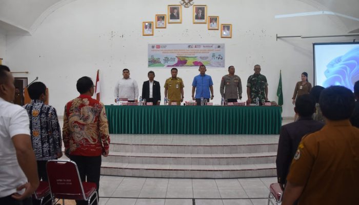 Forkopimda Humbahas dan Kantor Pertanahan Kabupaten Humbahas Lakukan Sosialisasi Pemetaan dan Pengukuran lengkap di Humbahas