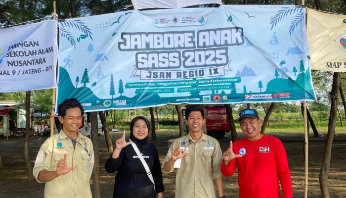 DLH Kendal Tanamkan Edukasi Mangrove di Jambore Anak SASS 2025
