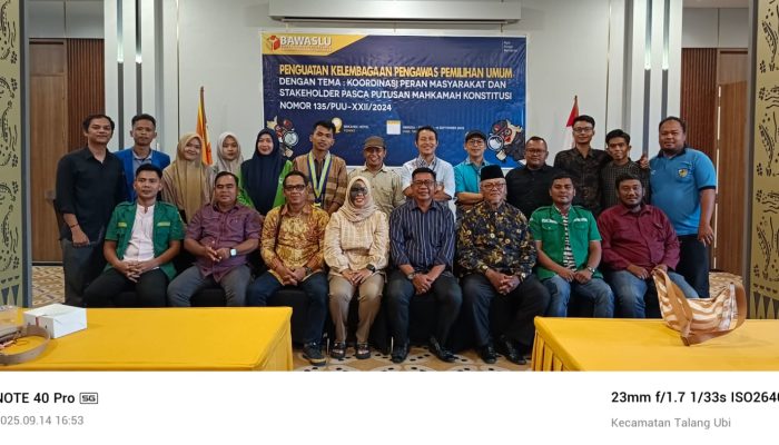 Pasca Putusan MK 135 Tahun 2024, Bawaslu PALI Perkuat Kelembagaan