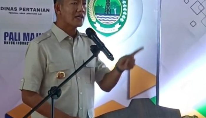 Bupati Pali kukuhkan Kontak Tani Nelayan Andalan dan Tani Merdeka