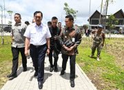 Bupati Humbahas Sambut Kunjungan Kerja Ketua Dewan Ekonomi Nasional di Taman Sains Teknologi Herbal dan Hortikultura