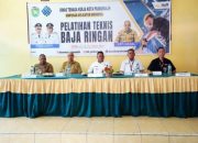 Walikota Prabumulih Buka Pelatihan Teknis Baja Ringan : Tingkatkan Daya Saing Aplikator Lokal