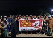 Ratusan Warga Tunggulsari Deklarasi Tolak Galian C