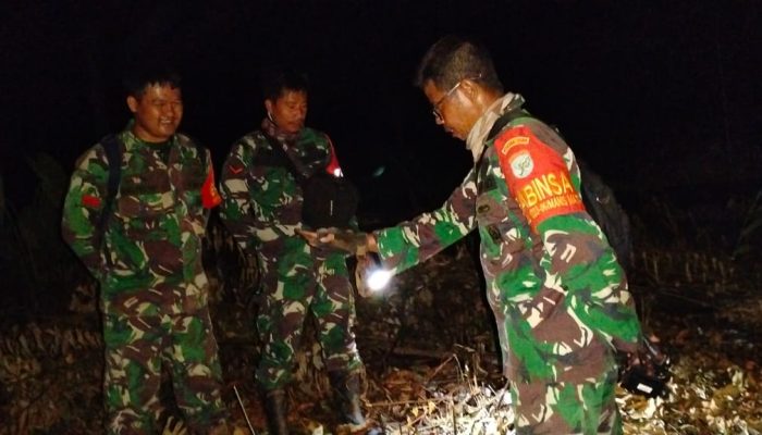 Tim Karhutla dan Kodim 1203/Ktp Sigap Laksanakan Groundcheck di Desa Pelampangan