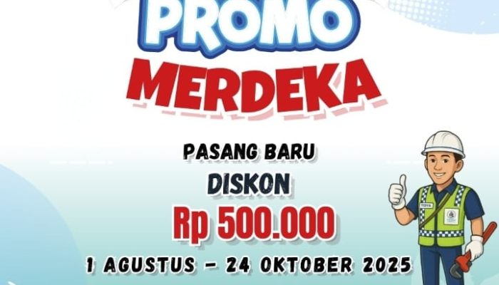Paket Promo Merdeka PDAM Purworejo Masih Berlaku Hingga 24 Oktober 2025