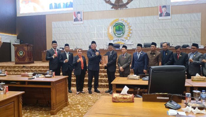 Rapat Paripurna DPRD Pali Ke-13, Sahkan KUA dan PPAS Tahun Anggaran 2026