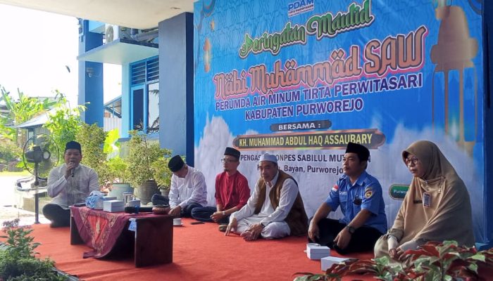 PDAM Purworejo Gelar Peringatan Maulid Nabi Muhammad SAW