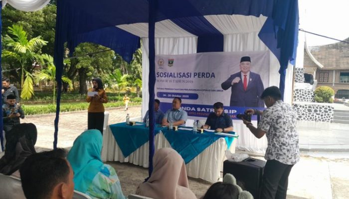 Wakil DPRD Sumbar Nanda Satria Sosialisasi Perda No 6 Tahun 2019 tentang Pemberdayaan serta Perlindungan Koperasi dan UMKM