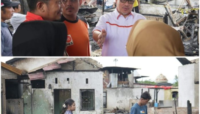 DPRD Sumbar Sambangi Lokasi Kebakaran di Pasa Gadang, Muhidi: Pemerintah Harus Hadir Saat Rakyat Tertimpa Musibah