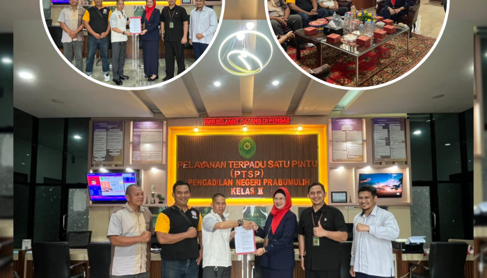 FORKI Prabumulih Audiensi dengan Pengadilan Negeri Prabumulih, Silahturahmi dan Perkuat Komitme Kebangkan Olahraga Positif dan Berintegritas,