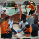 KAI Daop 5 Purwokerto dan Basarnas Cilacap Gelar Pelatihan Tanggap Darurat, Perkuat Mindset Selamat serta Aman dan Tanggap di Lingkungan Kerja