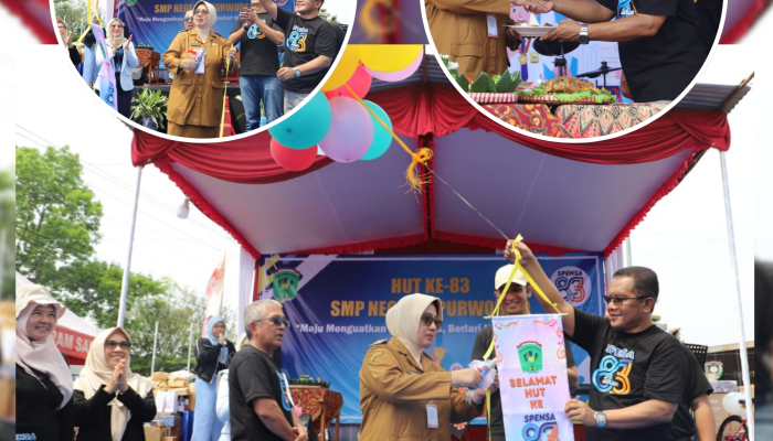 SMP N 1 Purworejo Gelar Peringatan HUT ke 83 dan Launching Smart Card Sekolah