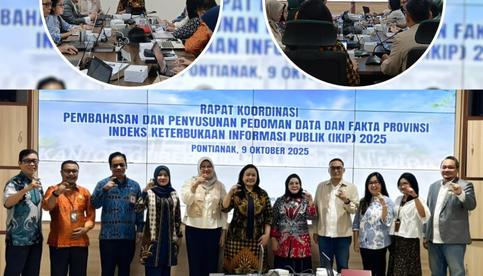 Kalimantan Barat Jadi Rujukan Nasional, KI Pusat Rumuskan Pedoman Data dan Fakta IKIP 2025 di Pontianak