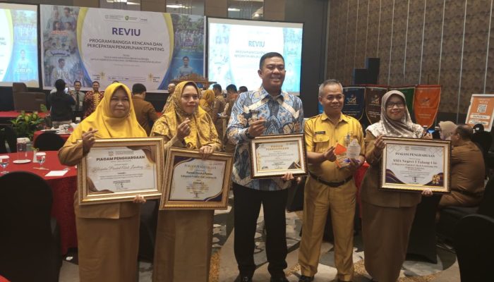 Dinas Pengendalian Penduduk, Keluarga Berencana, Pemberdayaan Perempuan dan Perlindungan Anak (DPPKBPPPA), Kabupaten PALI Berhasil Borong Empat Penghargaan