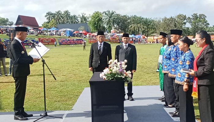 Resmi Dilantik 1.469 PPPK PALI, Bupati Asgianto S.T Ingatkan Jangan Petantang- Petenteng dan Gadaikan SK !