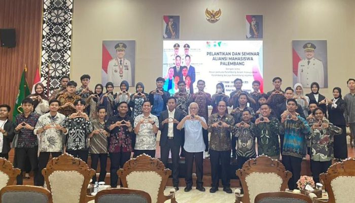 Pengurus Aliansi Mahasiswa Palembang Resmi Dilantik, Usung Tema Wujudkan Palembang dan Sejahtera