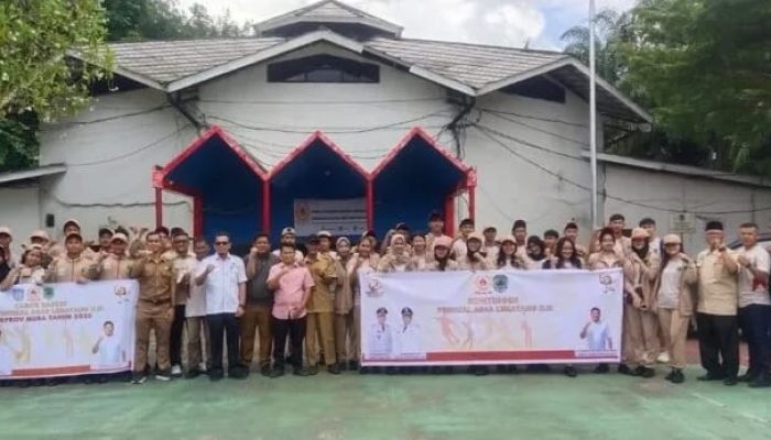 Ketua KONI PALI Lepas Atlet Voli dan Basket ke Porprov XV Sumsel 2025 Di Musi Banyuasin