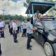 Polsek Prabumulih Barat Bersama Dishub Bongkar Pos Dishub Tugu Nanas, Sering Jadi Tempat Mangkal Oknum Pungli