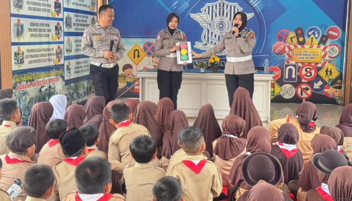 Satlantas Polres Prabumulih Gelar Polsanak di Kantor Satlantas Polres Prabumulih