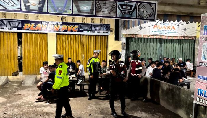 Satlantas Polres Prabumulih Gelar Patroli Presisi di Beberapa Titik Rawan