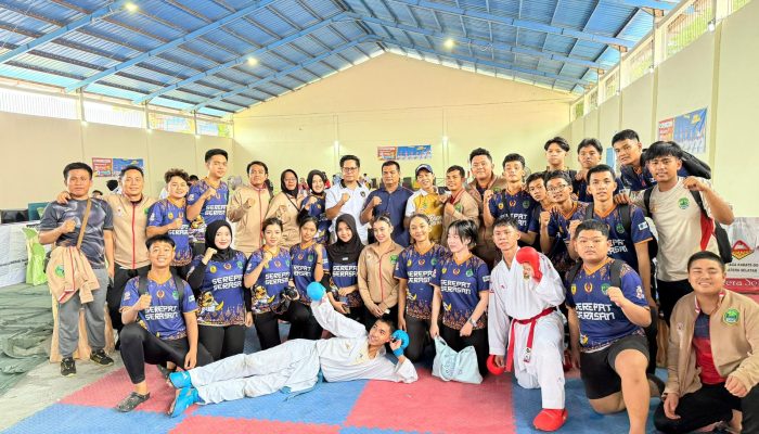 Cabor Karate Pali Sumbang Emas di Porprov sumsel Ke-15 di Muba